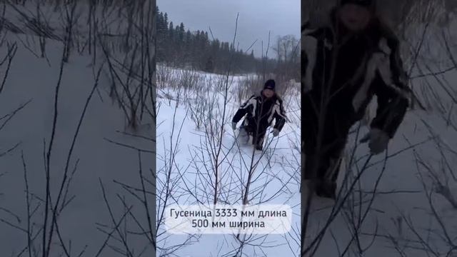 Самый доступный #снегоход БТС Артик. Испытание в глубоком снегу смотреть онлайн