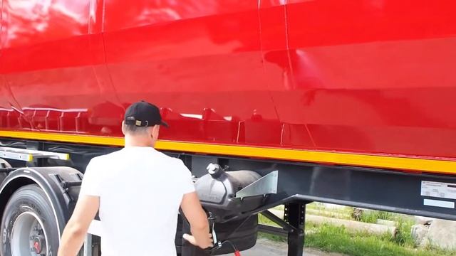 Стальной самосвальный полуприцеп JM Kipper 30 м3 НР смотреть онлайн