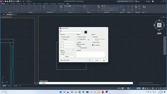 How to use block command in autocad | autocad tutorial for Architecture | autocad drawing | Part 11 смотреть онлайн