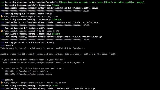 Install php7 using homebrew on macOS Sierra (2K17) смотреть онлайн