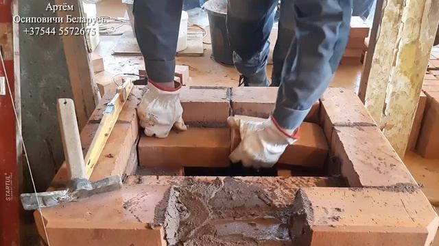 59 Мини камино-печь из кирпича своими руками ч.1 смотреть онлайн