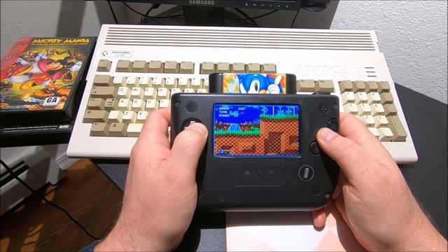 Геймплей на моей первой самодельной портативной Sega Genesis смотреть онлайн
