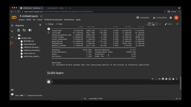 Como Fazer Regressão Linear em Python (Statsmodels e Scikit-learn) смотреть онлайн