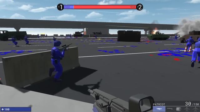 Biggest Destructible Bridge Battle Ever Created in Ravenfield смотреть онлайн