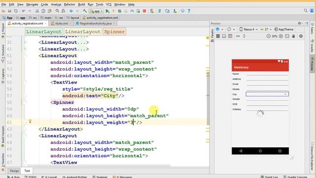 9 Basic Control TextView, EditText, Spinner, RadioButton, CheckBox Part 1 (Gujarati) смотреть онлайн