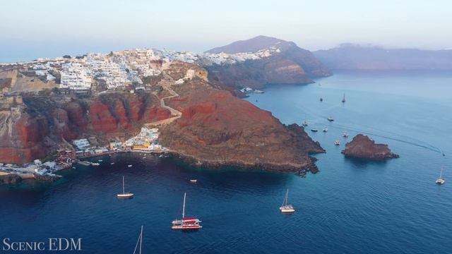 Greece + Tropical House Mix - 4k Scenic Film With EDM Music смотреть онлайн