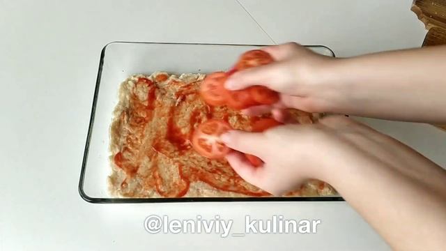 Пицца на курином фарше! Очень классный рецепт. смотреть онлайн