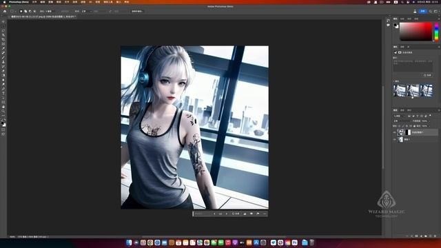 超燃AI做图 Adobe Photoshop (Beta) 爱国版 MAC版和WIN版全流程安装教程及常见问题 смотреть онлайн