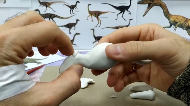 Лепим из пластики Сонет Динозавра Трицератопса легко. Часть 1 sculpting a Triceratops смотреть онлайн