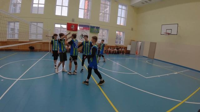 Школьная волейбольная лига Серебряный мяч игра школы 2083 ТиНАО Троицк 07 декабря 2022 смотреть онлайн