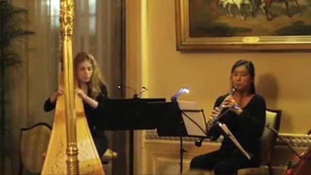 Trio: OdeforOboeHarpCello2ndMovement live concert.mov смотреть онлайн
