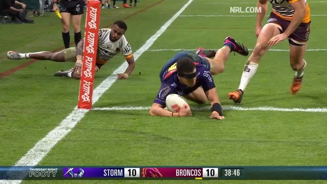 NRL 2023 | Melbourne Storm v Brisbane Broncos | Match Highlights смотреть онлайн