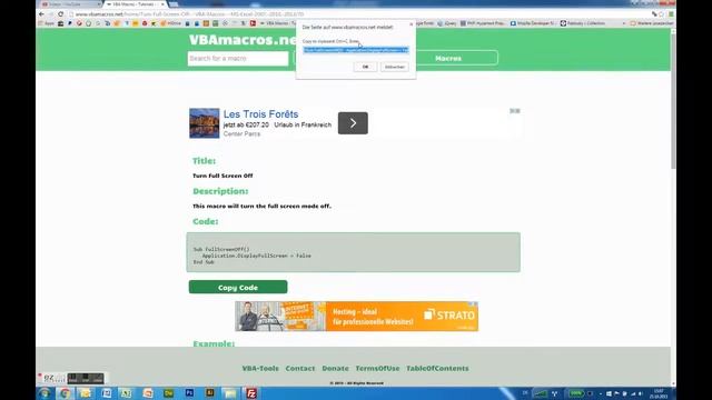 Turn Full Screen Off - VBA Macros - Tutorial - MS Excel 2007, 2010, 2013 смотреть онлайн