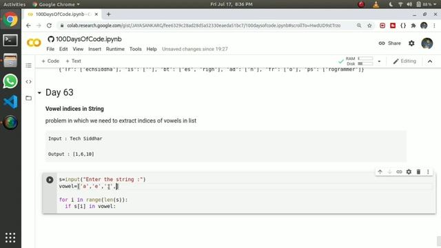 Day 63 ? | 100DaysofCode | Tamil | Tech Siddhar | Python Programming #TS смотреть онлайн
