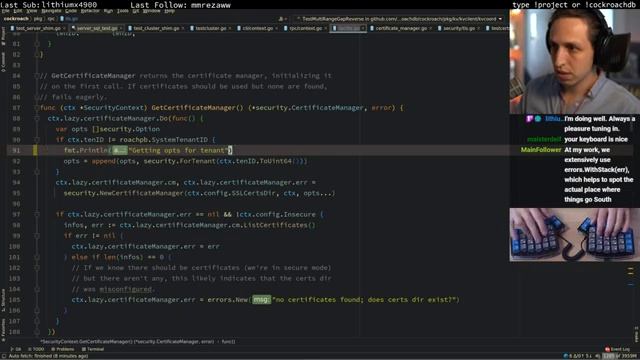 LARGE DATA BANK episode 82: multitenant CockroachDB demo goes brrrr смотреть онлайн