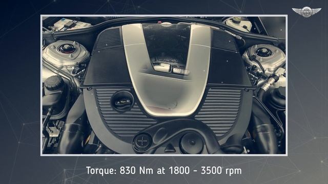 W221 Mercedes-Benz S600 Long-wheelbase S-class With A V12 Engine, 2007