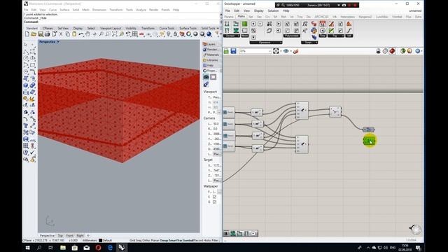 Grasshopper-ARCHICAD Live Connection parametric facade смотреть онлайн