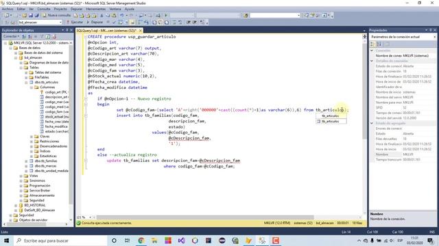 21 - Procedimientos almacenado Guardar Artículo en VFP y SQL Server - Módulo 02 | Visual FoxPro | смотреть онлайн