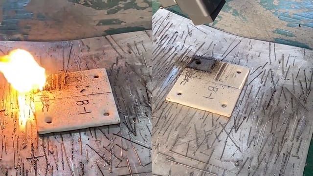 ✅ Очистка краски 3мм лазером на импульсном QCW и постоянном CW лазерном источнике смотреть онлайн