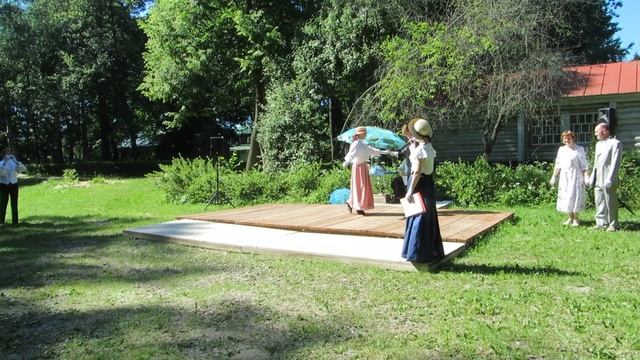 Заключительный вальс. Летний бал в усадьбе "Мелихово" 19 июня 2021 г. смотреть онлайн