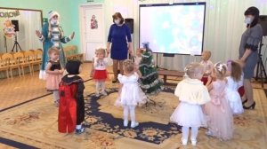 Новогодний утренник в 1 й ясельной группе №9