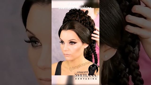 Супер прическа. #hair #hairstyle #прически #hairtutorial #hairfashion #makeup #makeuptutorial смотреть онлайн
