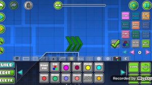 Как менять цвет фона в geometry dash.Ответ тут
