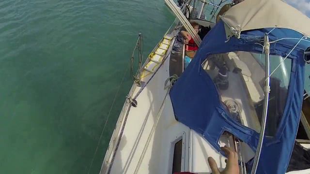Sailing Off Anchor To Ten Bay Beach | Sailboat Story 54 смотреть онлайн
