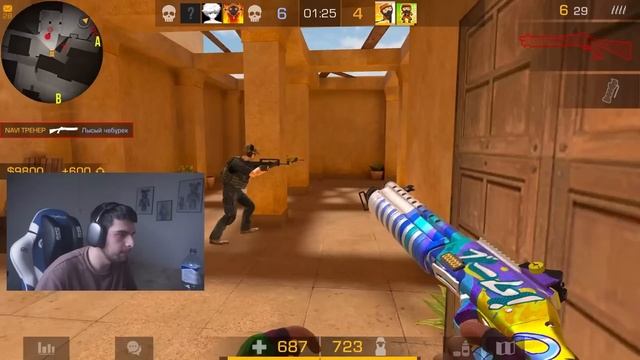 ЧТО ЕСЛИ, СЫГРАТЬ В 2 ПРОТИВ 15 НУБИКОВ В STANDOFF 2?! И смотреть онлайн