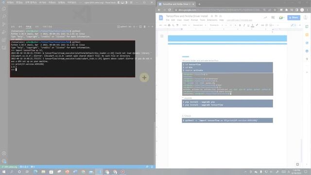 TensorFlow, CUDA, GPU In Ubuntu Setting  (Ubuntu 22.04)