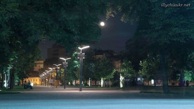 Dnepropetrovsk. night. august. time lapse. canon eos 7d. смотреть онлайн