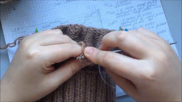 Манишка спицами. Вяжем манишку МК