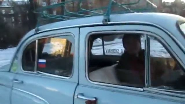 Эксплуатация Москвича 403 зимой смотреть онлайн