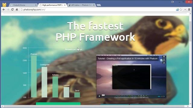 Phalcon Php Framework / 1.0 Promo смотреть онлайн