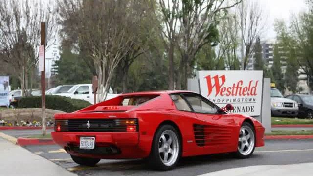 Ferrari Testarossa Cars Show in Italy смотреть онлайн