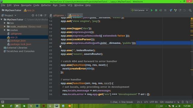 Node api with mysql using sequelize part 2 - project setup смотреть онлайн