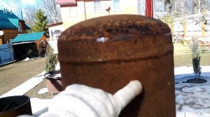 Печь буржуйка из газового баллона с вторичным дожигом