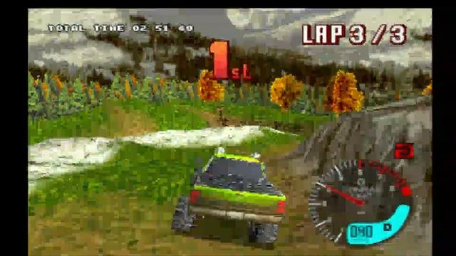 TNN Motor Sports Hardcore 4X4 (PS1) - Track Tour смотреть онлайн