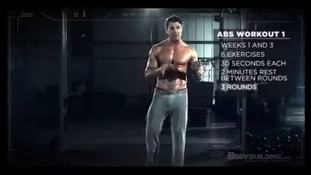 Greg Plitt Abs Workout (Military Fitness Transformation) смотреть онлайн