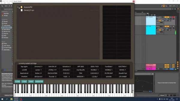 Dexed vst AND XO XLN AUDIO = бавимося (тест)