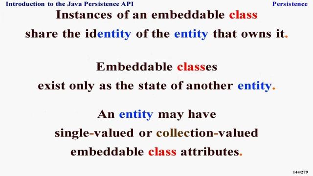 Introduction to the Java Persistence API JPA смотреть онлайн