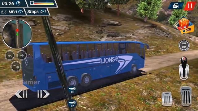 Offroad Bus Driver 3D Hill Station । Mountain Driving Simulator Game । Android Gameplay смотреть онлайн