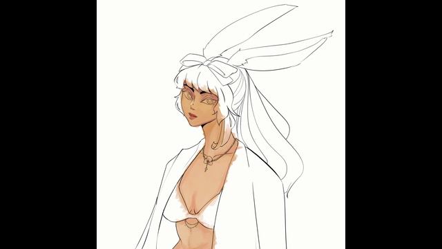 FFXIV Viera Speedpaint смотреть онлайн