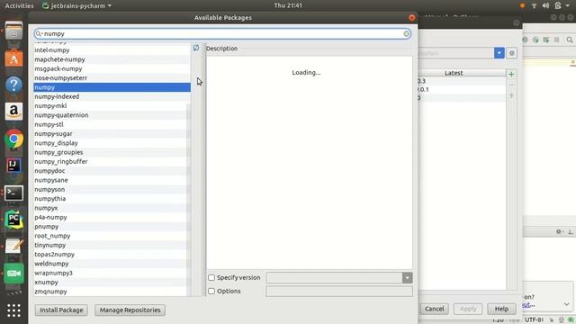 how to install numpy package in pycharm ? SOLVED !!! смотреть онлайн