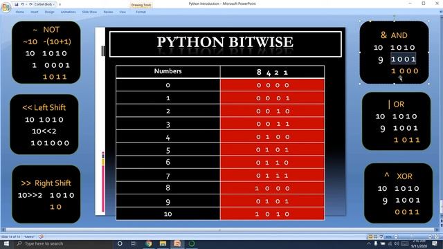 #18 Python Bitwise Operators смотреть онлайн