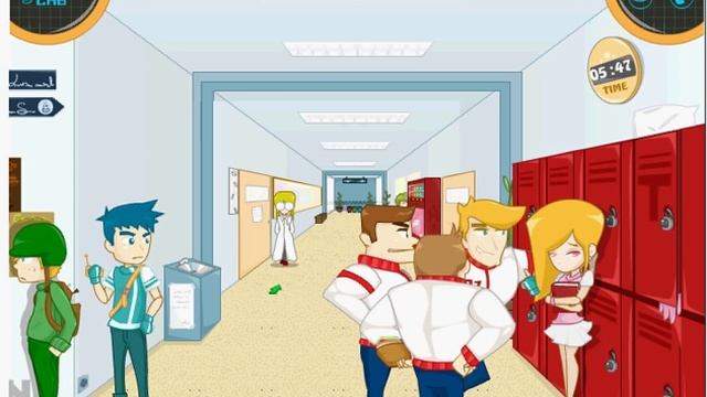High school romance game смотреть онлайн