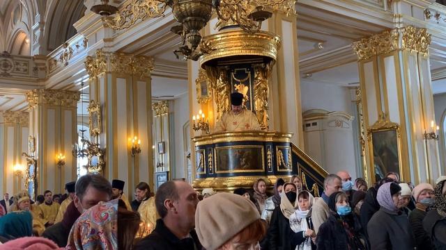 Чин православия. Николо-Богоявленский собор. СПб. 2021. смотреть онлайн