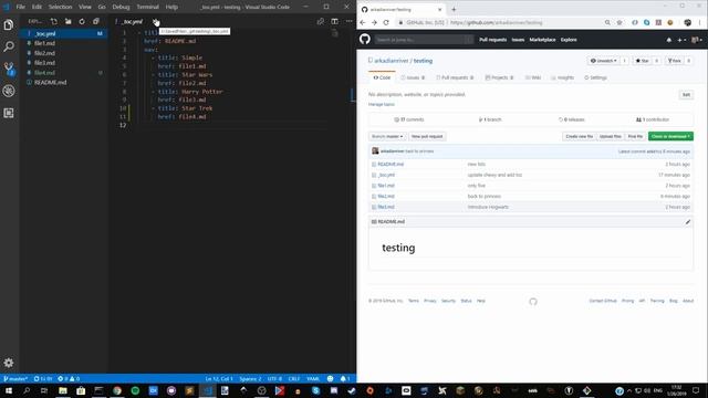 VS Code and Git: A simple pull смотреть онлайн