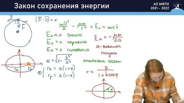 АО МФТИ 2021-2022 | Небесная механика смотреть онлайн
