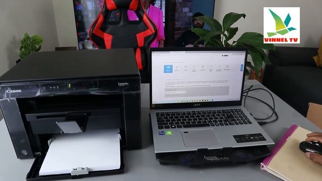 How to Setup / Connect Canon I-Sensys MF3010 Printer to Windows PC, Print Test Page & Scan смотреть онлайн